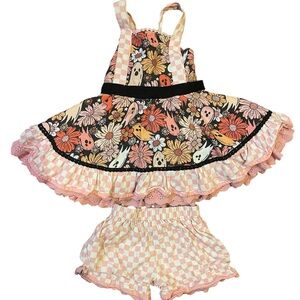 Liv + Stella Hey Boo Tunic Set